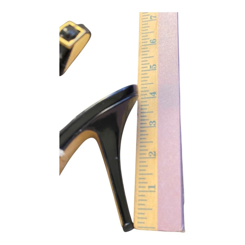 Kate Spade Tweed Bow Slingback Heels‎ Peep Toe Pumps Size 6 B Made in Italy - Picture 6 of 11